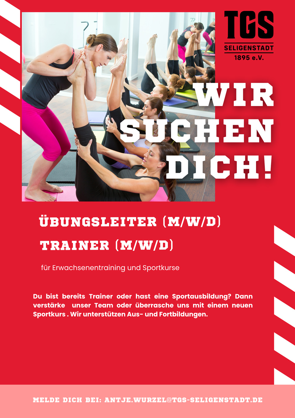 Ausschreibung UEL Trainer EW