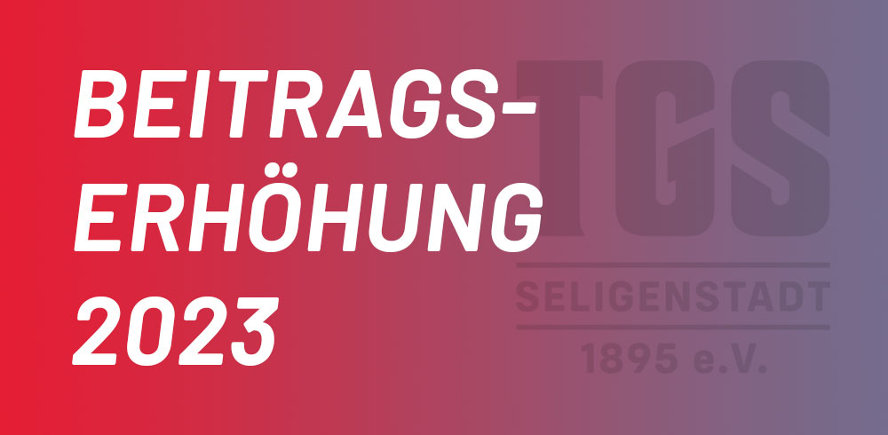 Beitragserhöhung 2023