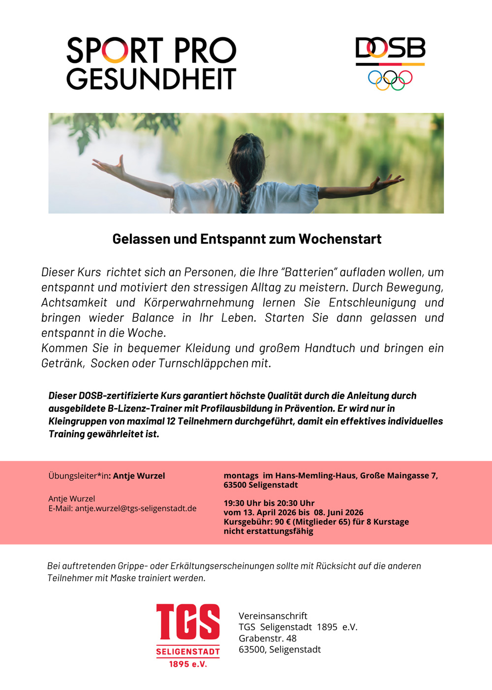 Entspannung und Bewegung 2026