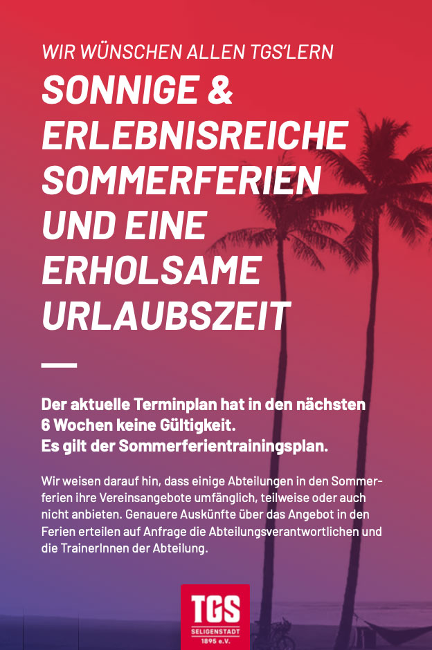 Sommerferien 2025